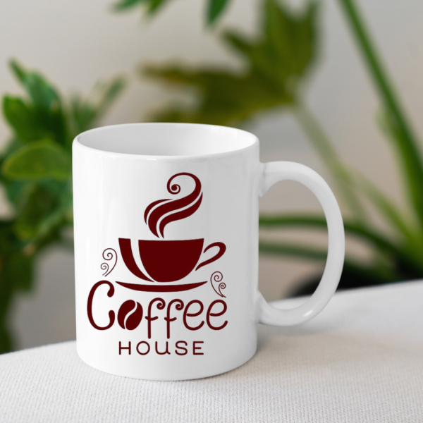 Classic Ceramic Coffee house Mug. - Image 2