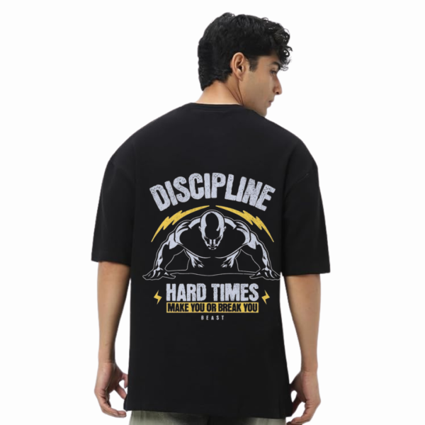 Discipline Premium Oversized T-Shirt – Anime Streetwear